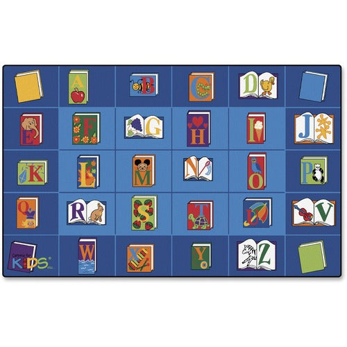 Carpets for Kids® CPT2600 Premium Reading Book Rectangle Seating Rug