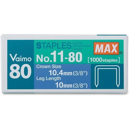 MAX MXBNO1180 Vaimo 80 Stapler Replacement Staples