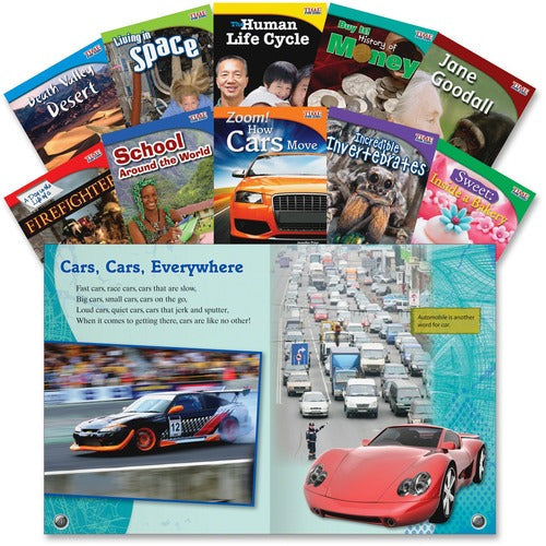 Shell Education SHL16111 TFK Fluent 3rd-grade 10-Book Set 3 Printed Book