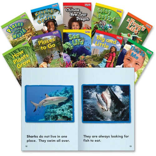 Shell Education SHL18393 TFK Emergent 1st-Grade 30-Book Set Printed Book