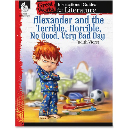 Shell Education SHL40108 Alexander/Terrible Bad Day Instructional Guide Printed Book by Judith Viorst