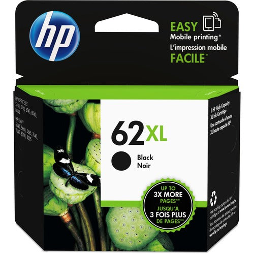 HP HEWC2P05AN 62XL (C2P05AN) Original High Yield Inkjet Ink Cartridge - Black - 1 Each