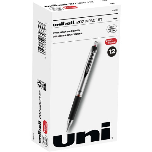 uniball UBC65872DZ 207 Impact RT Gel Pens