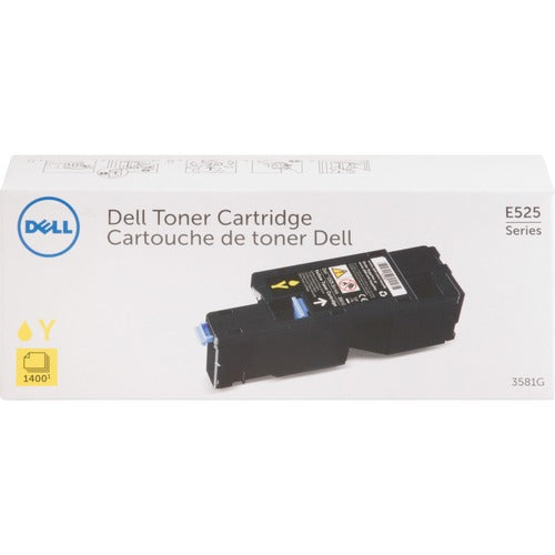 Dell DLL3581G Original Laser Toner Cartridge - Yellow - 1 Each
