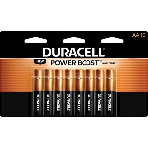 Duracell DURMN1500B16Z Coppertop Alkaline AA Batteries