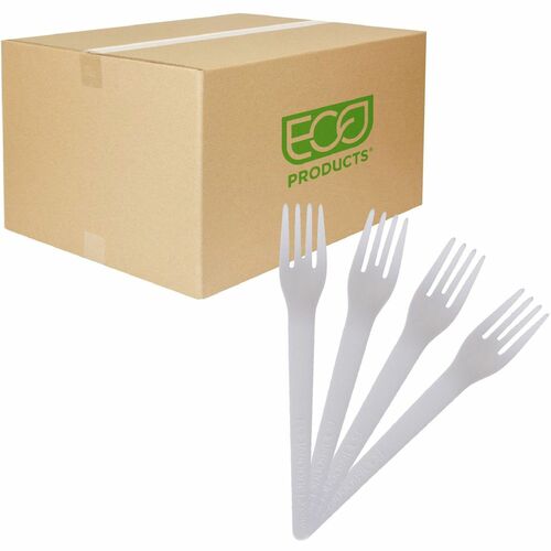 Eco-Products ECOEPS012 6" Plantware High-heat Forks