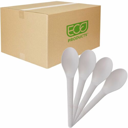 Eco-Products ECOEPS013 6" Plantware High-heat Spoons