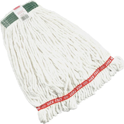 Rubbermaid Commercial RCPA21206WHICT Web Foot Shrinkless Wet Mop