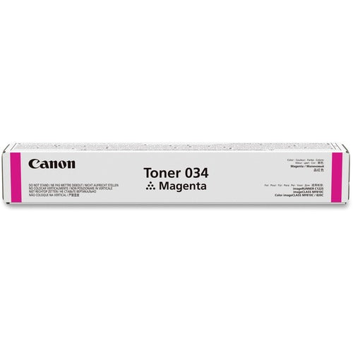 Canon CNMCRTDG034M Original Laser Toner Cartridge - Magenta - 1 Each