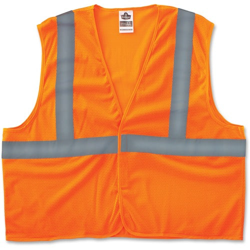 Ergodyne EGO20967 Class 2 Orange Super Econo Vest