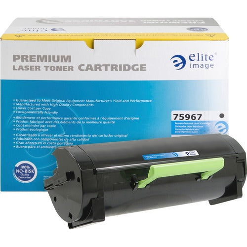 Elite Image ELI75967 Remanufactured Toner Cartridge - Black - Laser - High Yield - 8500 Page - 1 Each