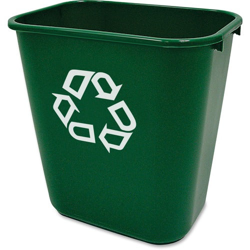 Rubbermaid Commercial RCP295606GN Deskside Recycling Container