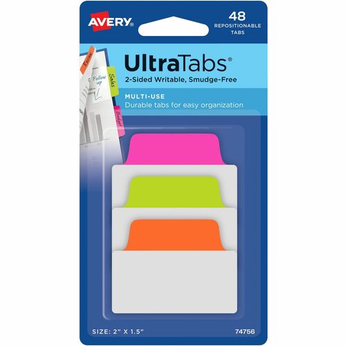 Avery® AVE74756 Avery® 2" Multi-use Ultra Tabs
