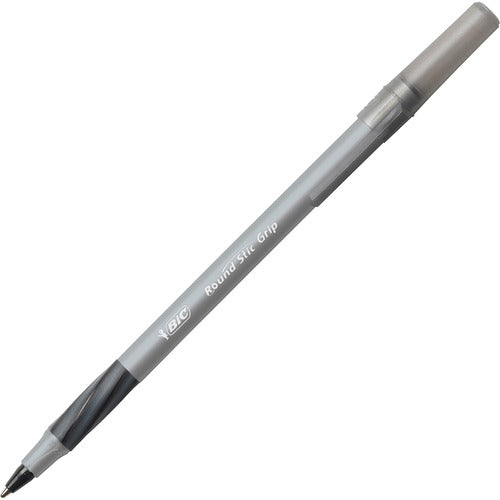 BIC BICGSMG361BK Round Stic Grip Ballpoint Pen