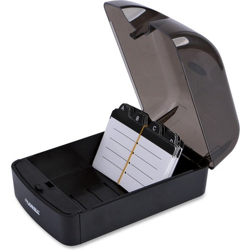 Lorell LLR01028 Desktop Business Card File