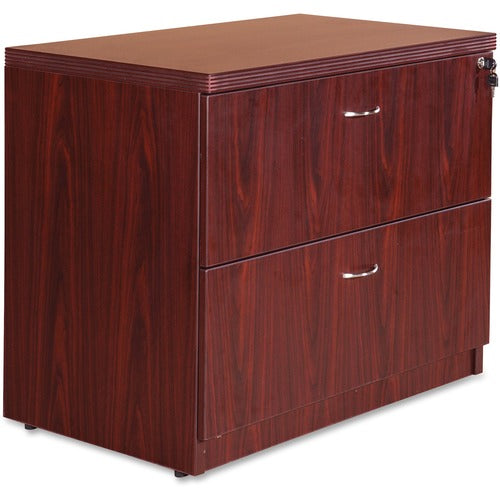 Lorell LLR34312 Chateau Series Lateral File - 2-Drawer