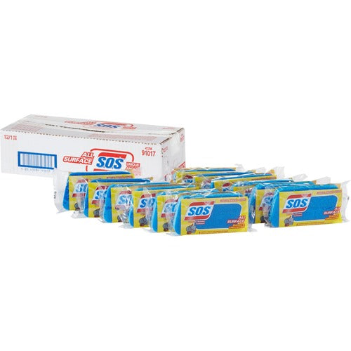 S.O.S CLO91017CT All-Surface Scrubber Sponge