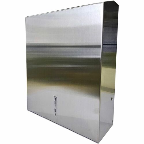 Genuine Joe GJO02198CT C-Fold/Multi-fold Towel Dispenser Cabinet