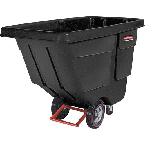 Rubbermaid Commercial RCP131400BK 850lb Capacity Utility Tilt Truck