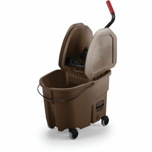 Rubbermaid Commercial RCP757788BRN WaveBrake Combo Mop Bucket