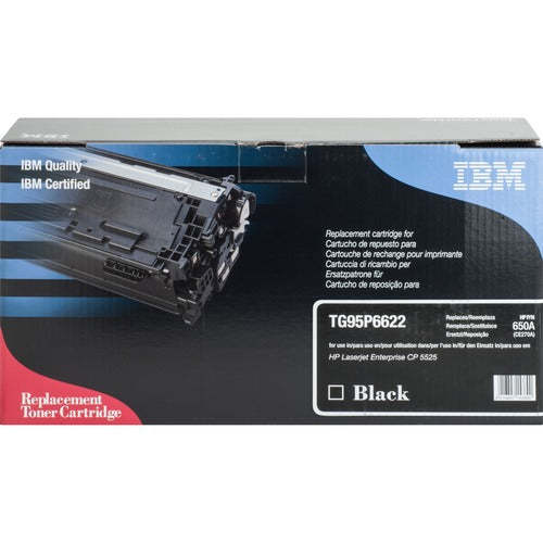 IBM IBMTG95P6622 Remanufactured Toner Cartridge - Alternative For Hp (Ce270A) - Black - Laser - 13000 Page - 1 Each