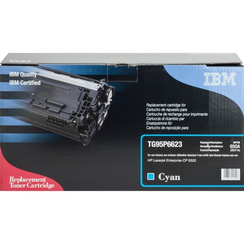 IBM IBMTG95P6623 Remanufactured Toner Cartridge - Alternative For Hp (Ce271A) - Cyan - Laser - 15000 Page - 1 Each