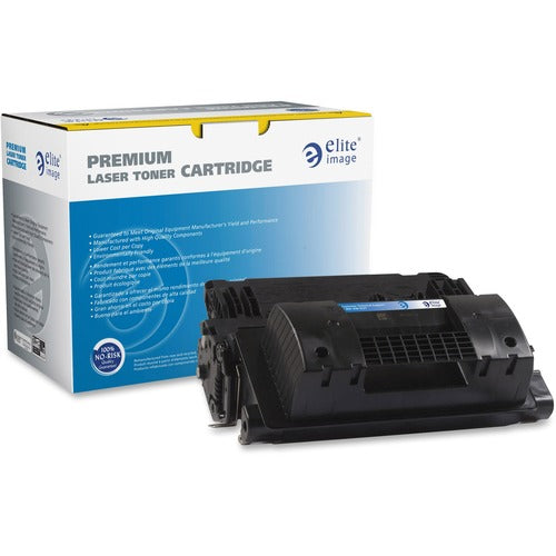 Elite Image ELI76125 Remanufactured Toner Cartridge - Alternative For Hp (81X) - Black - Laser - 25000 Page - 1 / Each