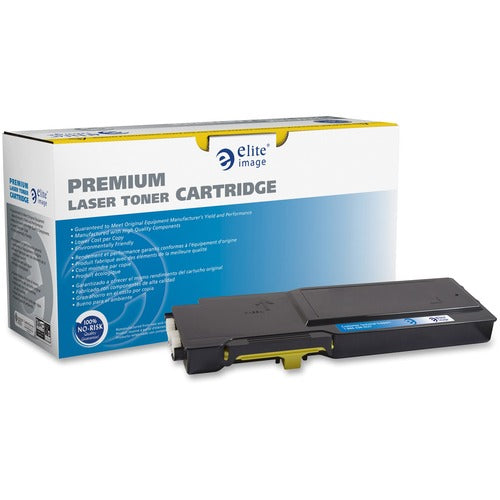 Elite Image ELI76164 Remanufactured Toner Cartridge - Alternative For Dell - Yellow - Laser - 9000 Page - 1 / Each