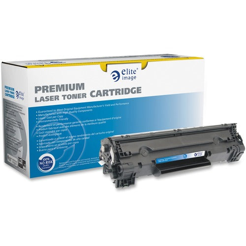 Elite Image ELI76165 Remanufactured Toner Cartridge - Alternative For Hp - Black - Laser - 3000 Page - 1 / Each