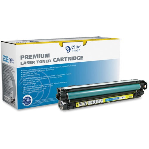 Elite Image ELI76171 Remanufactured Toner Cartridge - Yellow - Laser - 1 / Each