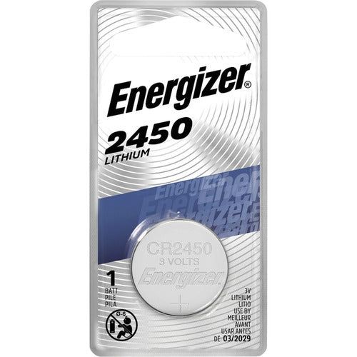 Energizer EVEECR2450BPCT 2450 Lithium Coin Battery Boxes of 6