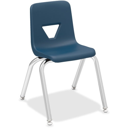 Lorell LLR99884 14" Seat-height Student Stack Chairs
