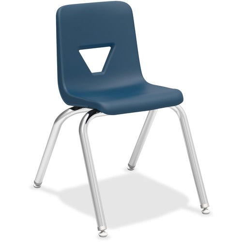 Lorell LLR99887 16" Seat-height Student Stack Chairs