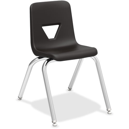 Lorell LLR99888 16" Seat-height Student Stack Chairs