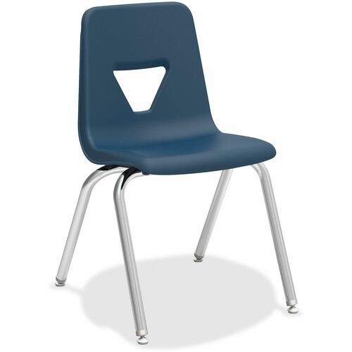 Lorell LLR99890 18" Seat-height Student Stack Chairs