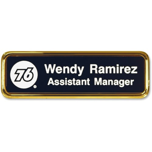 Xstamper XSTJ62 Logo Frame Name Badge