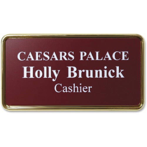 Xstamper XSTJ65 Framed Name Badge