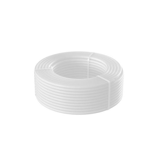 Jones Stephens C76903 1/2" x 100' White PEX-B Pipe for Potable Water, Coil