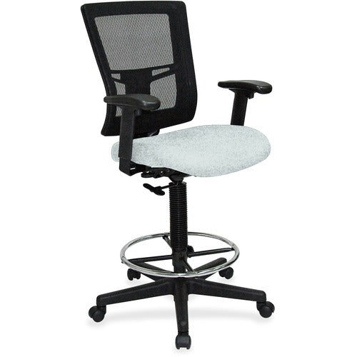 Lorell LLR43100102 Mesh Back Drafting Stool