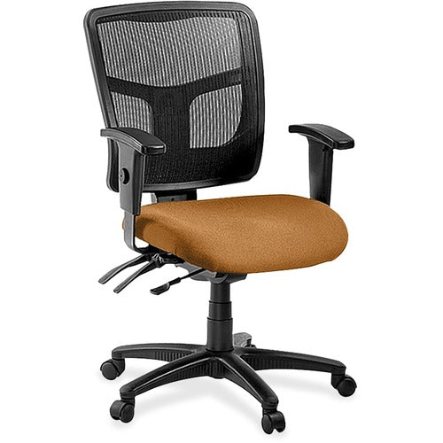 Lorell LLR86201073 ErgoMesh Series Managerial Mesh Mid-Back Chair
