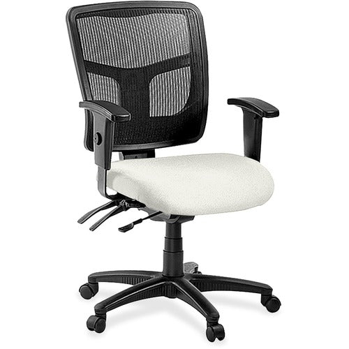 Lorell LLR86201103 ErgoMesh Series Managerial Mesh Mid-Back Chair