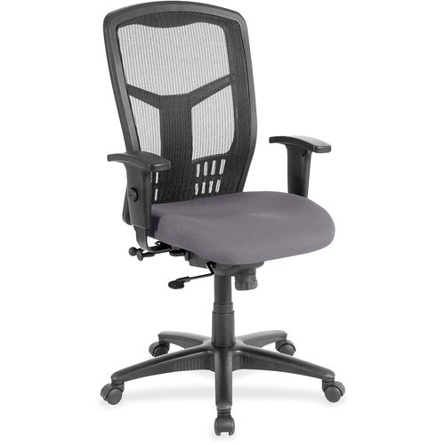 Lorell LLR86205101 Executive Mesh High-back Swivel Chair