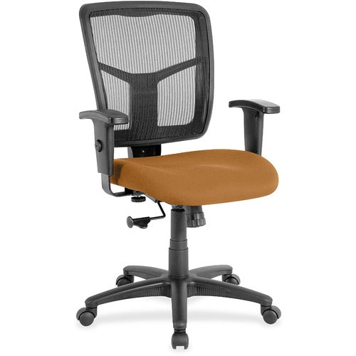 Lorell LLR86209073 Ergomesh Managerial Mesh Mid-back Chair