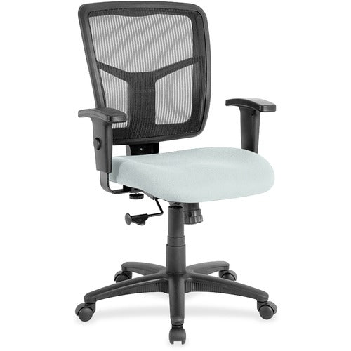 Lorell LLR86209102 Ergomesh Managerial Mesh Mid-back Chair