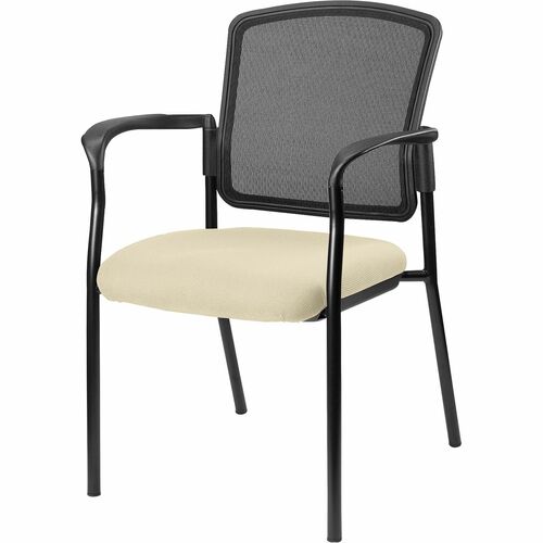 Lorell LLR23100007 Stackable Mesh Back Guest Chair