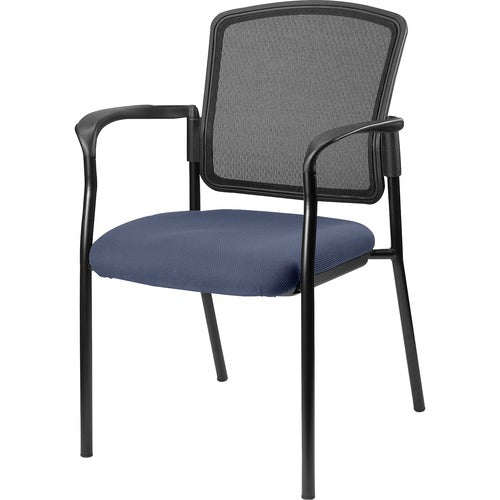 Lorell LLR23100010 Mesh Back Stackable Guest Chair