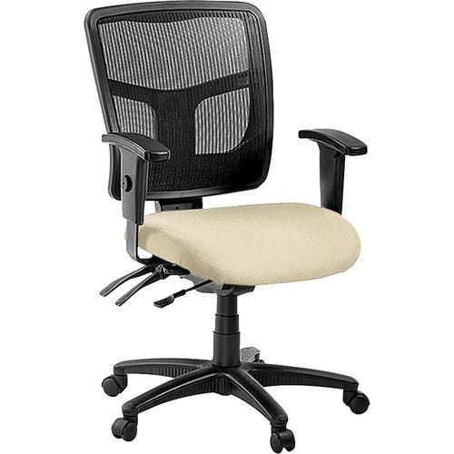 Lorell LLR86201007 ErgoMesh Series Managerial Mesh Mid-Back Chair