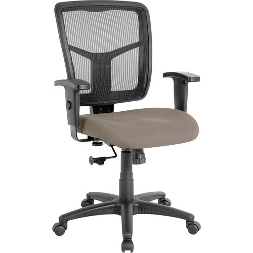 Lorell LLR86209008 Ergomesh Managerial Mesh Mid-back Chair