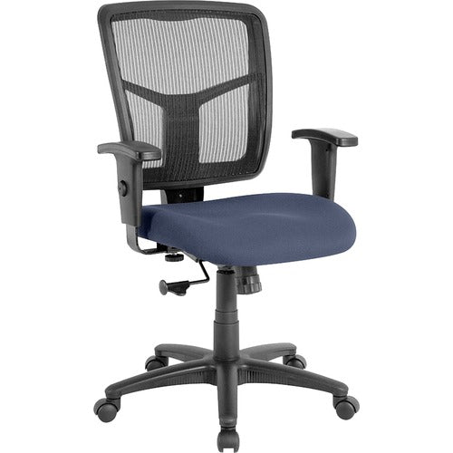 Lorell LLR86209010 Ergomesh Managerial Mesh Mid-back Chair