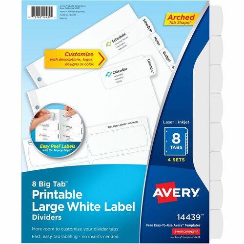 Avery® AVE14439 Avery® Big Tab Tab Divider